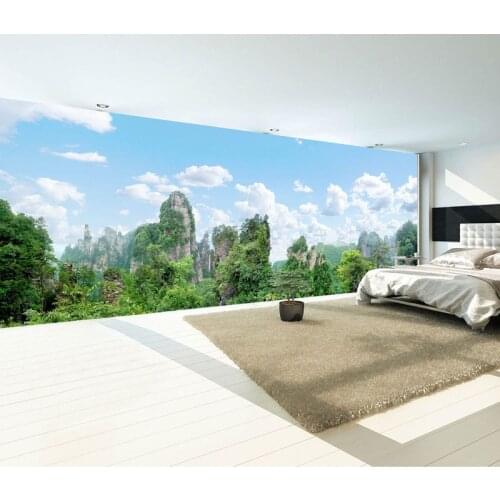 3D mountain Wallpaper Art Wall Mural Living Room bedroom corridor paper Wall Mural Forest Wallpaper for Kid room Decor