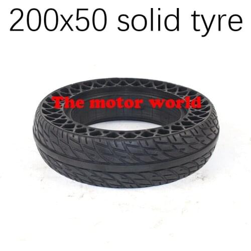 Free Shipping Good Quality 200x50 Solid Tyre Honeycomb Tire with Good Reputation Fits for Folding Electric Scooter Balancing Car