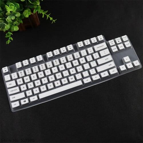 Desktop Keyboard Cover Protector Skin For Logitech K835 TKL Ultra Thin Silicone Laptop PC keyboard Skin K 835