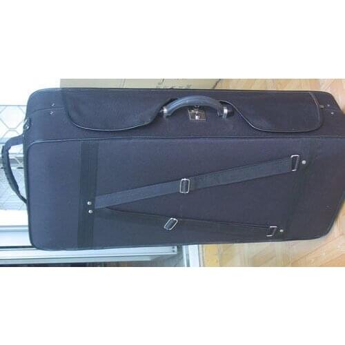 Pretty Black 4 case for 2pcs violins and 2pcs viola