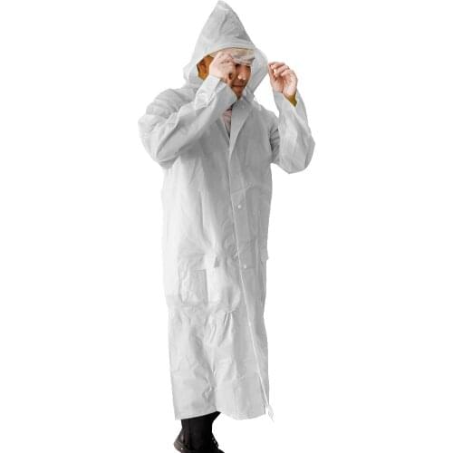 Rainsuit Emergency Rain Ponchos with Pockets Hat for Men Women Teens Kids