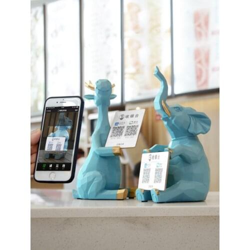 Two Dimensional Code Receive Money Code Decoration Creativity Shop Opening Gift Decoration Personality Cashier Decoration