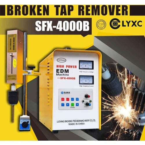 How to remover a broken tap/bolt/drill/screw use portable EDM machine easy out and no damage to thread