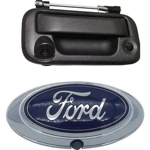 Backup Camera Tailgate Handle Replacement Rear View logo Camera for Ford Ranger SUPER DUTY F150 F250 F350 F450 F550 F650 F750