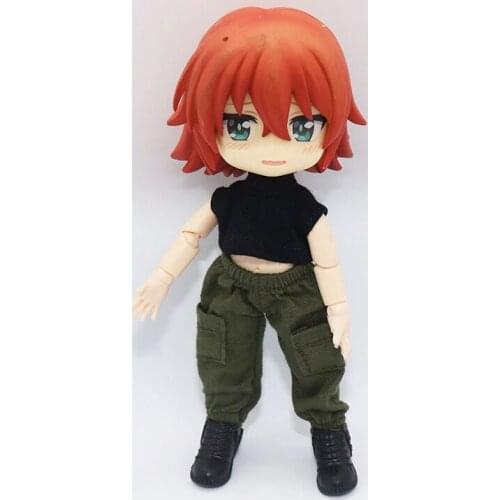 HOUZIWA OB11 Clothes GSC Molly 1/12 BJD Doll Accessories Doll Shirt Sleeveless