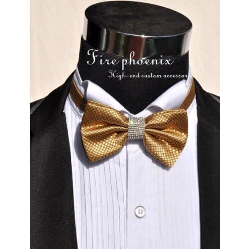 New Free Shipping fashion male MENS The groom groomsman luxury full drill collar tie collar lace wedding show pictures Headdres