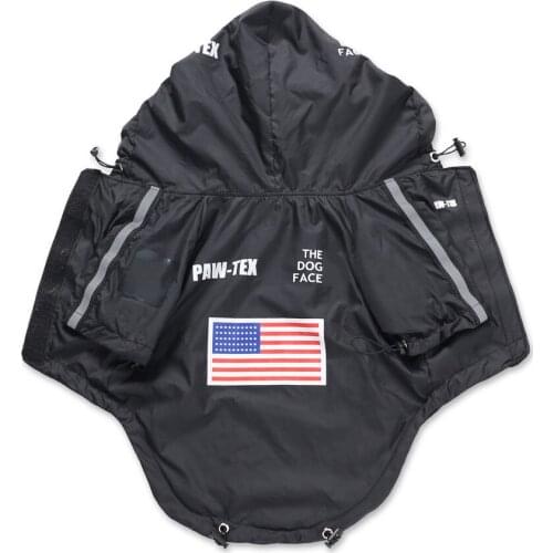 Dog Clothes for Medium Large Dogs Windbreaker for French Bulldog Yorkshire Hoodie Raincoat for Pug Costume Dropshipping A100