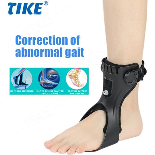 TIKE Drop Foot Brace Orthosis AFO AFOs Ankle Brace Support with Comfortable Inflatable Airbag for Hemiplegia Stroke Shoe Walking