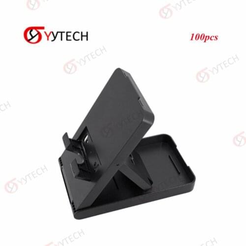 YYTECH 100pcs Portable Adjustable Travel Mini Bracket Game Stand Holder Folding for Nintendo Switch NS Lite Conosle Accessories