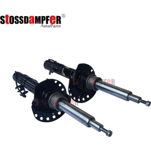 StOSSDaMPFeR New 2X Shock Absorber Front Suspension Strut Mount Spring With Sensor Fit Land Rover Evoque BJ3218K001 BJ3218045