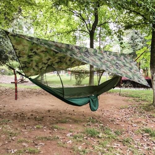 Camping Hammock Lightweight Double Hammock with tent and mosquito net for Indoor,Outdoor,Hiking,Camping,Backpacking,Travel Beach