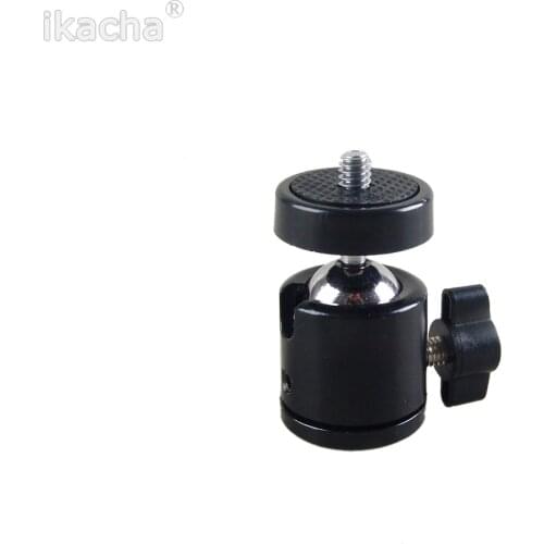 Universal Mini Tripod Ballhead Ball Head with 1/4" Adapter For Digital Camera DSLR Q29