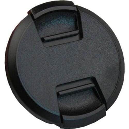 30pcs/lot High-quality 40.5 49 52 55 58 62 67 72 77 82mm center pinch Snap-on cap cover for SONY camera Lens