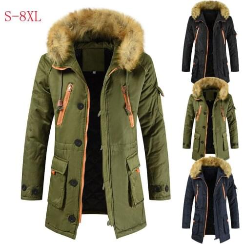 Yutwpez Men's Parkas With Fur