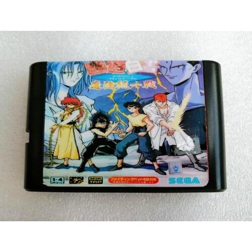 Yuuyuuhakushomakyoutoitsusen For SEGA GENESIS Mega Drive 16 bit Game Cartridge For PAL and NTSC Drop shipping