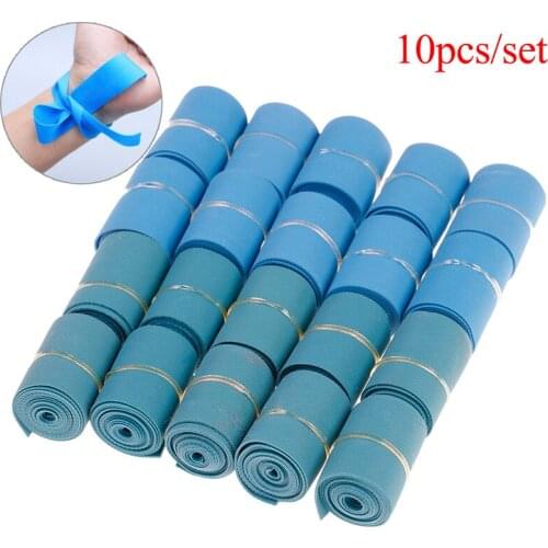 10pc First aid kit Latex tourniquet medical Emergency tourniquet Tourniquet Outdoor Emergency Necessities first aid supplies