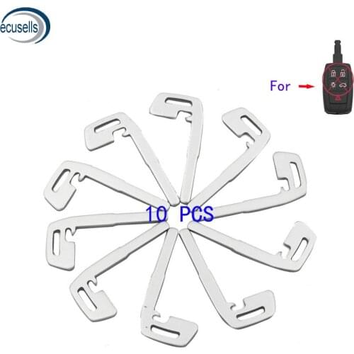 10 PCS, Smart Remote Blank Key Blade For Volvo C40 C70 S40 S70 S90 V40 V50 V90 XC70 XC90