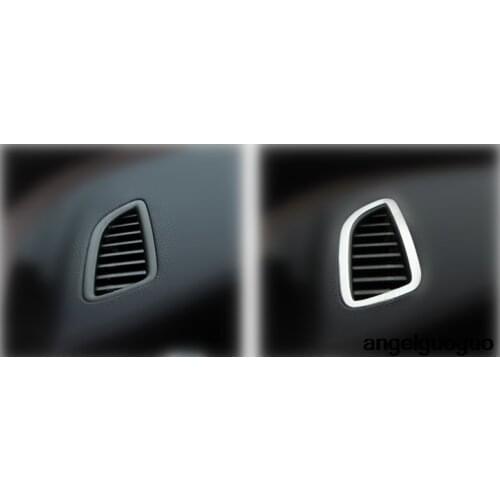 Angelguoguo Car Dashboard Air Conditioning Frame Stickers for Mercedes-benz New C class GLC