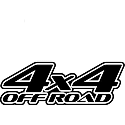 Personality Car Sticker 4x4 Off Road Auto Decorative Waterproof Vinyl Decal for Mitsubishi Lada Jeep JDM Polo,28cm*10cm