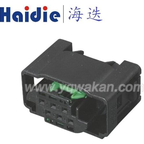 Free shipping 2sets 6pin Auto Electronic plug harness plastic connector 1-967616-1