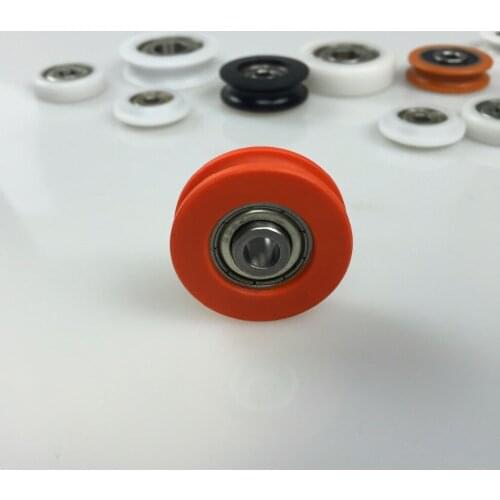 Free Shipping6*32*9.5mm Plastic Ball Bearing U-shaped groove pulley bearing outside diameter of 32 mm