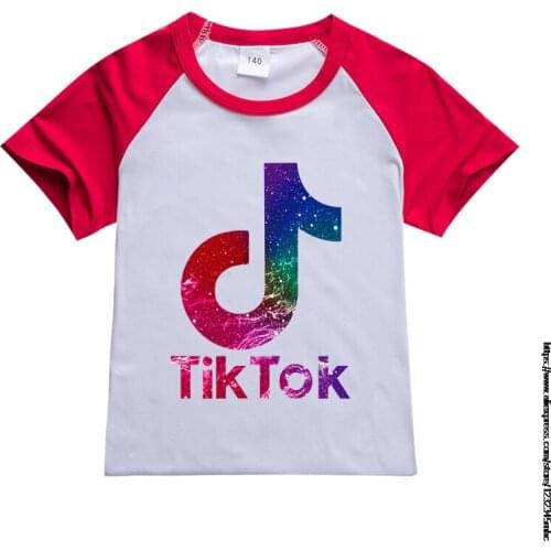 Tik Tok Baby Boys Clothes Toddler Kids Girl Summer Cartoon Tik Tok Print T-shirt Tops+shorts Pants Baby Outfits Clothes