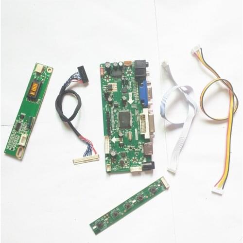 For HT14X19-300/301 LCD monitor VGA HDMI-Compatible DVI MNT68676 controller card 1024*768 14.1" LVDS 30Pin CCFL