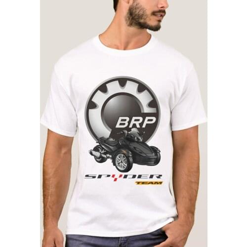 Can Am Spyder RS BRP logo T-Shirt 2020 Newest Mens Short Sleeved Tee Shirt Tops Unisex