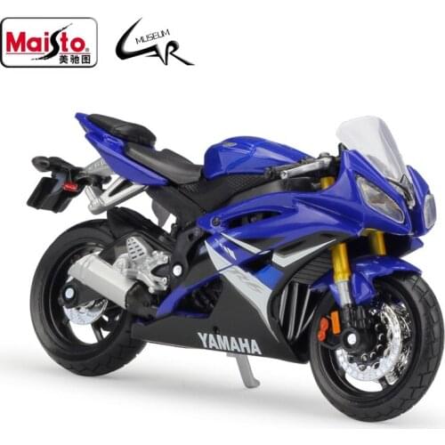 Maisto1:18 YAMAHA YZF-R6 Model Car Simulation Alloy Motorcycle Metal Toy Car Childrens Toy Gift Collection