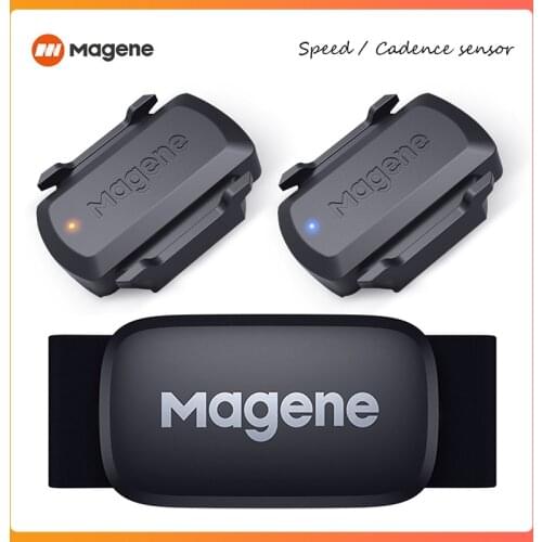 Magene H64 Heart Rate Monitor Cycle Dual Mode ANT+ Bluetooth Sensor With Chest Strap For Wahoo Garmin Bryton XOSS Bike Computer