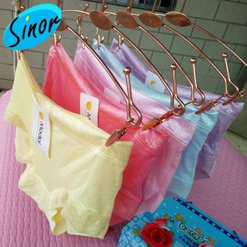 [Bottom Price]Womens Seamless Large-Size Mid-Waist Underwear Womens Modal Underwear Candy-Colored Womens Panties 3532