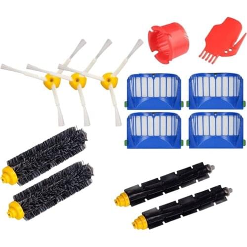 Replacement Accessories Kit 13 Pcs for IRobot Roomba 600 Series 675 690 680 671 652 620 650 Vac Part Filter Roller Brush