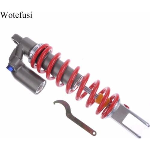 Wotefusi Motorcycles One Piece 405mm Fork Clevis Ends Air Gas Shock Absorber Replacement Universal For Beach ATV [PA353]