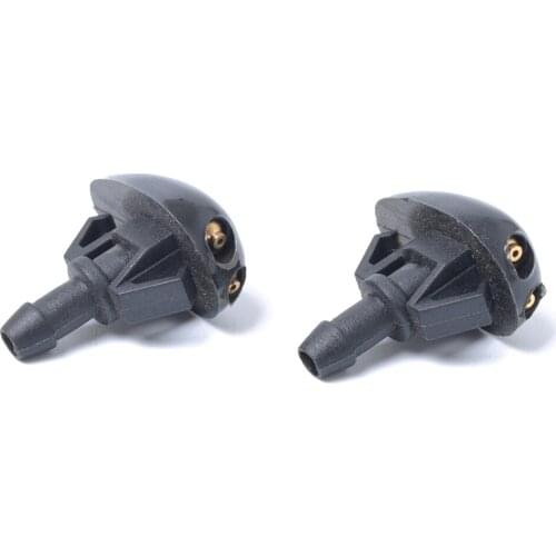 2 Pcs For Nissan Frontier Xterra Left Right Set Windshield Washer Fluid Spray Jet Nozzle