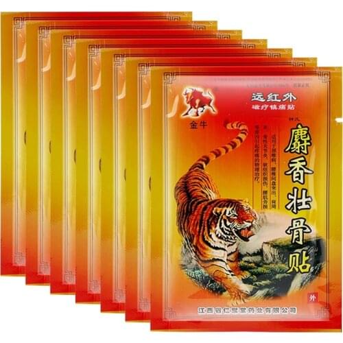 40Pcs Hot Tiger Balm Pain Relief Patch Fast Relief Aches Pains & Inflammations Health Care Lumbar Spine Medical Plaster
