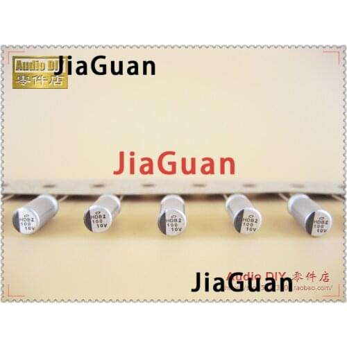 50PCS NEW NICHICON HD 10V100UF 5X11MM Aluminum electrolytic capacitor 100UF 10V high frequency low resistance 100uF/10V