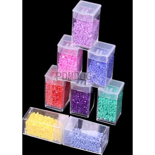 120 bottles of diamond painting accessories gold/silver bottle container bottle diamond painting tool crystal bead storage jar