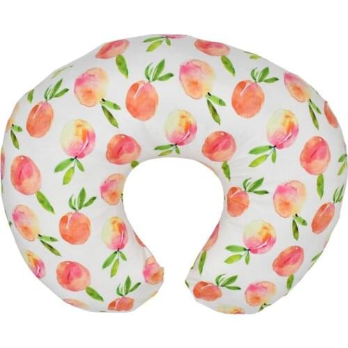 Baby U-shaped Feeding Pillow Pillowcase Multifunctional Removable Printed Pillow Case Nursing Pillow Covers Bedding