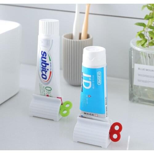 Multi-functional Toothpaste Squeezer Dispenser Facial Cleanser Manual Squeezer Clips Manual Tube No Waste Bathroom Accessories