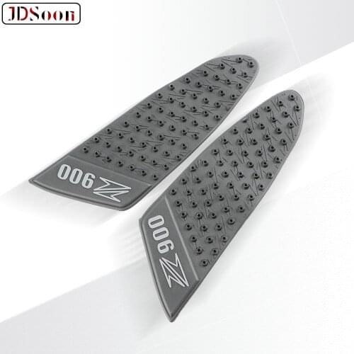 JDSOON New Arrival Motorcycle Tank Traction Side Pad Gas Fuel Knee Grip Decal For kawasaki Z900 2016 2017 Free Shipping