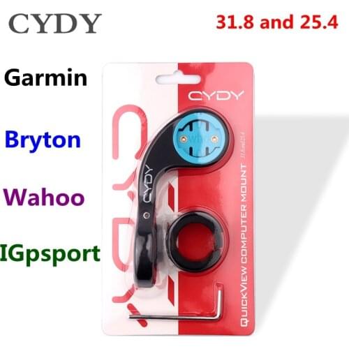 CYDY - Mountain Bike Computer Mount, for Garmin, Bryton, Wahoo, IGpsport, Computer Enabled