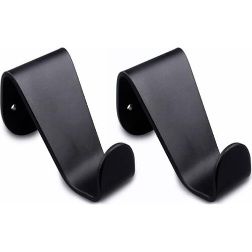 2 Pcs For Tesla Seat Hook, Tesla Model 3/S/X Universal Rear Seat Hook, Headrest Hook Black Aluminum Hanger Car Accessories