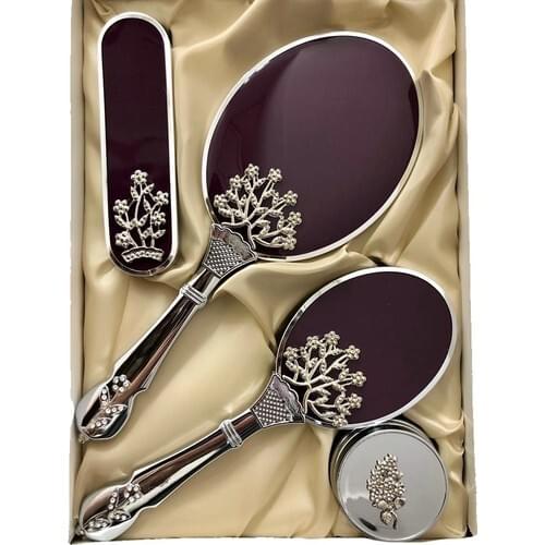 Lovela 401/B Life Tree Mirror Comb Set