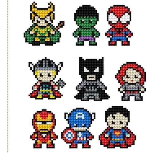 Novice Childrens Anime Cartoon Diamond Stickers 5D DIY Diamond Painting Embroidery kit Rhinestone Art Sticker For Kids Toy Gift