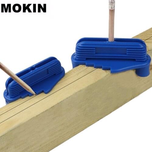 Portable Woodworking Center Finder Marking Gauge Line Scriber With Magnet Locator Center Offset Line Marking Tools