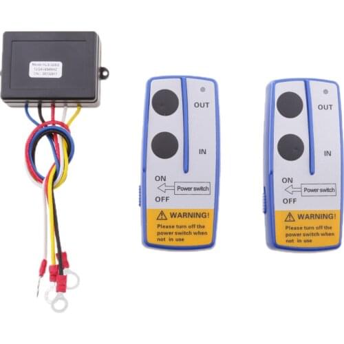 Durable Wireless Winch Remote Control Kit Dual Switch Handset KLS-203-2