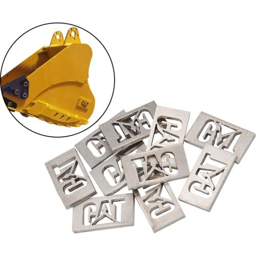 RC Bucket Ripper Decoration Stainless Steel Simulation Part For 1:14 Hydraulic Excavator Remote Control Engineering Truck