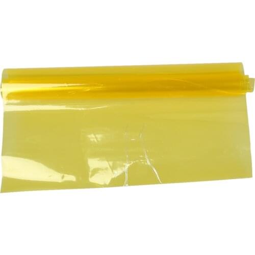 Yellow Car Tail Fog Head Light Headlight Tint Film Cover 30x60cm
