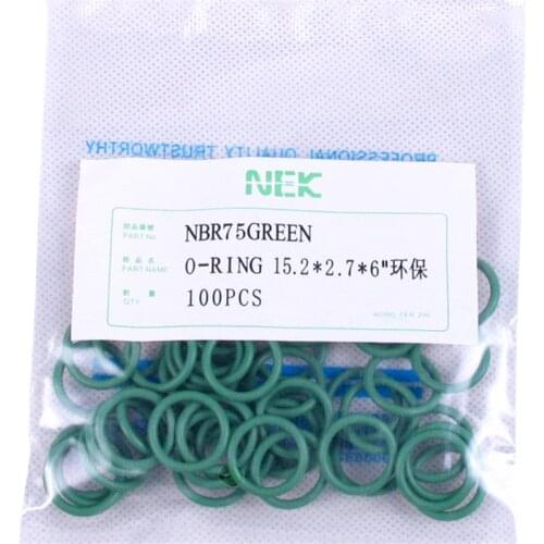 15.2*2.4mm ) #12 R134aNBR Rubber O-Ring Seal Kit,High Temperature Resistance for Car Air Conditioning valve 3/8 1/2 5/8 3/4