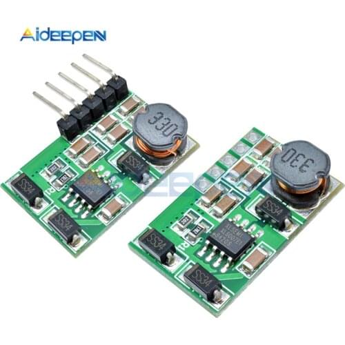 3V-18V to +-5V 6V 9V 12V 15V 24V 1.8A 2A Positive & Negative Dual DC DC Converter Step-up Boost Module Regulator Board